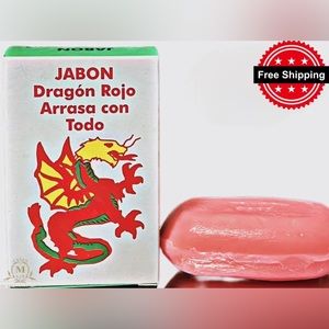 ARRASA CON TODO~Dragon Rojo Esoteric Bar Soap Destroy Evil, Witchcraft, Hardship